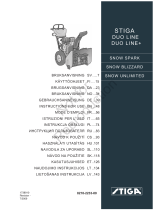 Simplicity STIGA SPARK AND BLIZZARD, DUAL STAGE SNOWTHROWER Používateľská príručka