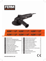 Ferm AGM1110P Angle Grinder Používateľská príručka