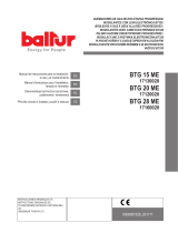 BALTUR BTG 15 ME 50-60Hz  Use and Maintenance Manual
