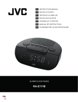 JVC RA-E111B Alarm Clock Radio Používateľská príručka