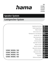 Hama SONIC MOBIL Series Speaker System Používateľská príručka