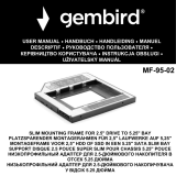 Gembird MF-95-02 Slim Mounting Frame Používateľská príručka