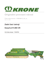 Krone BA EasyCut R 280 CR Návod na používanie