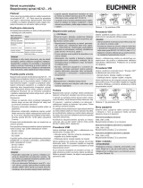 EUCHNER Bezpečnostný spínač NZ.VZ-…VS Návod na používanie