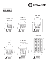 Ledvance HQL LED P 1800LM 14.5W 827 E27 User Instruction