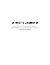 ALZA 67-CS172-11B Scientific Calculator Používateľská príručka