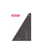 Hilti 4/12-50 Compact Charger Používateľská príručka