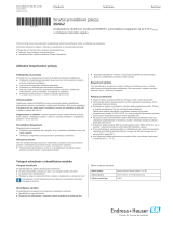 Endres+Hauser KA RLN42 Short Instruction