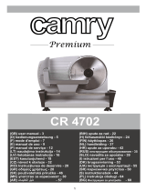 Camry CR 4702 Food Slicer Používateľská príručka