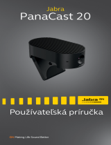 Jabra PanaCast 20 Používateľská príručka