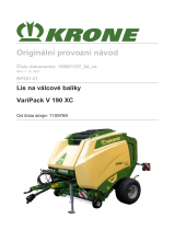 Krone BA VariPack V 190 XC (RP201-21) Návod na používanie