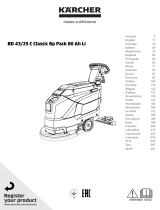 K RCHER BTA-5738794-000-02 Scrubber Dryer Používateľská príručka