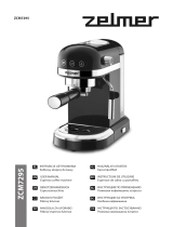 Zelmer ZCM7295 Espresso Coffee Machine Používateľská príručka