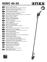 ATIKA KSHC 40-20 Akku Návod na používanie