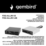 Gembird FDI2-ALLIN1-02-B Návod na obsluhu