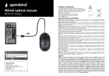 Gembird MUS-4B-01 Návod na obsluhu