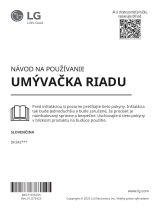 LG DF242FWS Užívateľská príručka