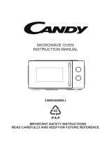 Candy CMW20SMSLI Používateľská príručka