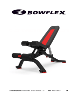 Bowflex Posilňovacia lavička 5.1S Návod na obsluhu