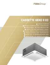 FläktGroup Cassette-Geko II EC Návod na používanie