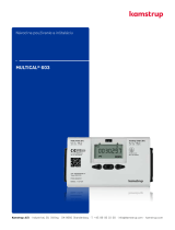Kamstrup MULTICAL® 603 Installation and User Guide