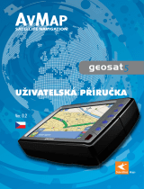 AvMap Geosat 5 blu e Používateľská príručka