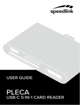 SPEEDLINK PLECA USB-C Užívateľská príručka