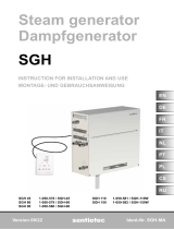Sentiotec Steam generator SGH Používateľská príručka