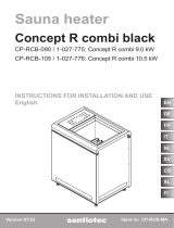 Sentiotec Concept R combi Používateľská príručka