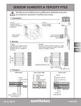 Sentiotec Humidity-temperature sensor FTS2 Používateľská príručka