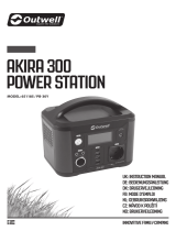 Outwell Akira 300 Power Station Návod na používanie