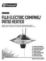 Outwell Fuji Electric Camping/Patio Heater Návod na používanie