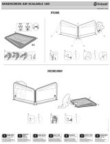 Outwell Windscreen Air Scalable 150 Pitching Instruction