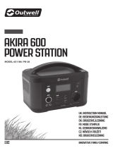 Outwell Akira 600 Power Station Návod na používanie