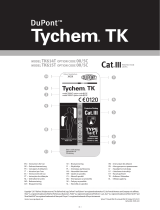 DuPont Tychem TK 614 615 Návod na používanie