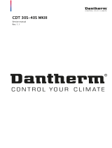 Dantherm CDT 30S-40S Používateľská príručka