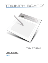 TRIUMPH BOARD Tablet RF40 Používateľská príručka