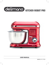 Delimano KITCHEN ROBOT PRO Návod na používanie