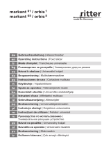 Ritter Food slicer markant⁰¹ Návod na používanie