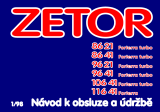 Zetor FORTERRA Z 8621-11641 Používateľská príručka