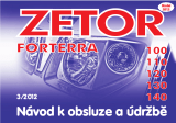 Zetor FORTERRA 2012 Používateľská príručka