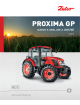 Zetor PROXIMA PLUS Používateľská príručka