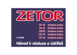 Zetor FORTERRA Z 8641-11741 Používateľská príručka