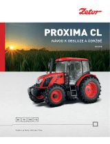 Zetor PROXIMA CL T2 2018 Používateľská príručka