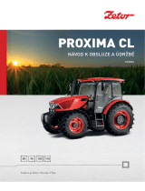 Zetor PROXIMA CL T2 2019 Používateľská príručka