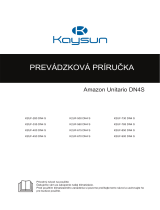 Kaysun Amazon Unitario Top Air Discharge Používateľská príručka