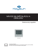Kaysun Thermostat KC-FCD-2T Používateľská príručka