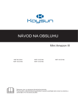 Kaysun Mini Amazon III Používateľská príručka