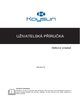 Kaysun Individual Wireless controller KID-05.4 S Používateľská príručka