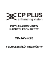 CP Plus CP-JAV-K70 User And Installer Manual